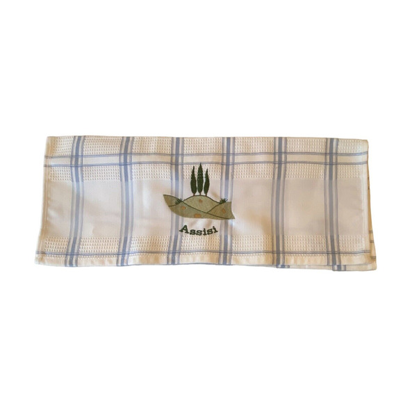 Italian Hand Towel 100% Cotton Assisi 28 1/4” x 18” Chianti Distribution - Picture 2 of 13